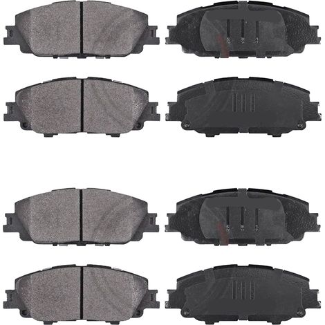 KIT PASTIGLIE FRENO ANTERIORI E POSTERIORI compatibile con VW CADDY IV MVP / SPACE WAGON (SAB,SAJ) / PASTIGLIE FRENANTI AUTO OEM P 85 147,P 85 135 / SOSTITUZIONE DIRETTA / BASSA POLVERE / SILENZIOSO