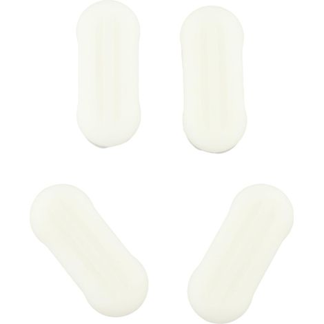 Ensemble de 4 protège-sièges toilette en plastique antidérapants, (1/5)