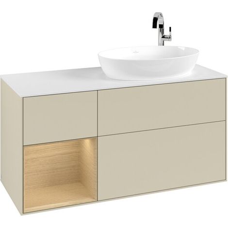 Villeroy & Boch F921PCHJ Meuble sous-lavabo Finion F92 (1/3)