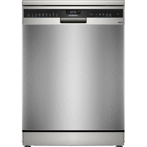 Siemens – Lave-vaisselle pose libre 60 cm – 14 couverts – Classe A – 42 dB – Consommation 9 L/cycle – Départ différé – AquaSensor (1/5)