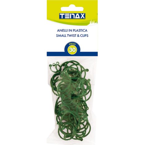 ANELLI IN PLASTICA 30PZ PER ORTO E GIARDINO