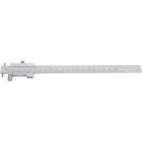 Pied à coulisse à croix parallèle 0-200 mm, pied à coulisse à vernier, outil de marquage en carbure d'acier inoxydable