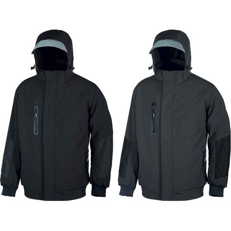 U Power Blaze Softshell Arbeitsjacke - S - Schwarze (1/4)