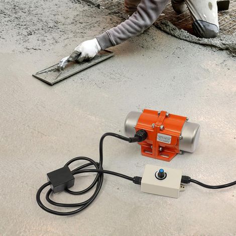 Moteur vibrant 220 V 100 W - Tamis vibrant réglable électrique - 1500 à 3000 tr/min IP65 - Force de vibration de 38 kg - Pour l'industrie, les systèmes de convoyeur, les machines à tamis (1/5)
