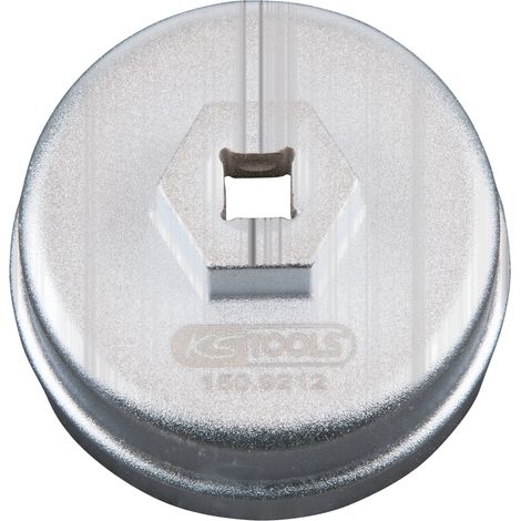 KS Tools - Cloche filtre à huile 3/8 64,5mm 14 pans 1 encoche du coffret 150.9210. - 150.9212 (1/3)