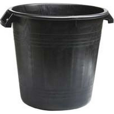 1PZ BIDONI NERI PER USO AGRICOLO SENZA COPERCHIO - lt.50  cm.41 altezza cm.50