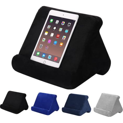 Support de tablette coussin pliable et doux - FQ - rouge (1/5)