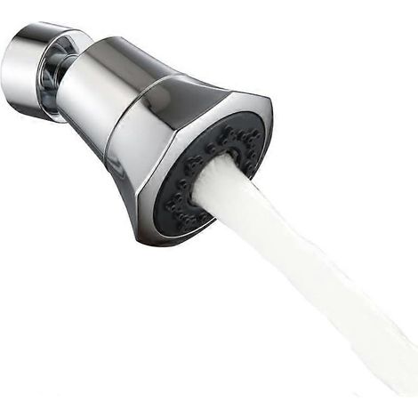 Lame rotative à 360° - Mousseur, 2 modes réglables, tête de coupe de cuisine économe en eau, tête de coupe mâle M22 ou filtre de ventilation femelle M24 (1/5)