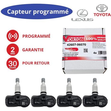 Sensore pressione pneumatici (TPMS) - PMV-C010 - Preprogrammato - 315 MHz - Batteria 5 anni