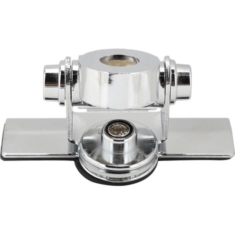 Support de fixation pour antenne de voiture RB-400 argenté avec 4 vis de fixation (1/5)