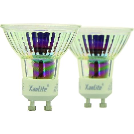 Set of 2 SMD LED spot bulbs, GU10 base, 345 Lumens, 35W equivalent, 4000 K, Neutral White (1/5)