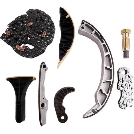 Kit de chaîne de distribution 8 pièces (réf. 6649970000) pour SSANGYONG ACTYON SPORTS, REXTON, ACTYON, KYRON 2.0 L D20 et D27 (1/5)