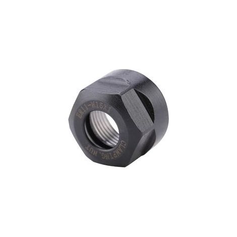 1 écrou de serrage de type ER11 pour mandrin (noir M15 x 1 ER11A)