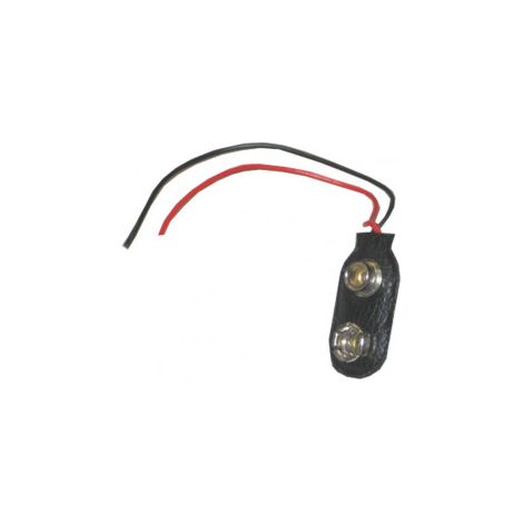 Porta pila con cable 9v sin pila