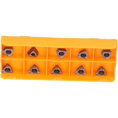Satz mit 10 Hartmetall-Dreheinsätzen für CNC-Fräsmaschine (1/5)