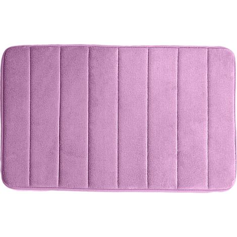 Tapis En Polaire Corail - Absorbant - Pour Salle De Bain Et Chambre À Coucher - 60 X 90 Cm - 1 Pièce (1/5)