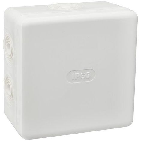 Wasserdichte Anschlussdose - 115x115xp60 weiß - IP66 DEBFLEX