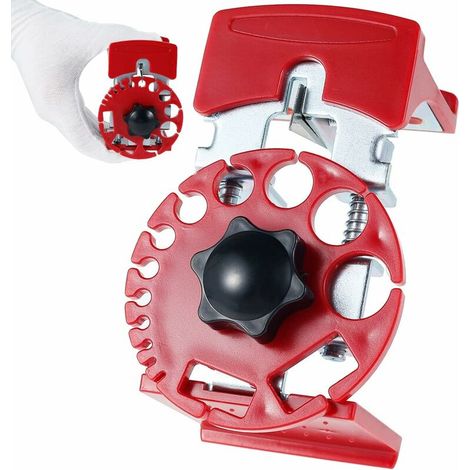 Manual Manual Electric Copper Wire Stripping Tool Adjustable Depth Portable Multi-Purpose Tool for Recycling Copper Wire (Red) (1/5)