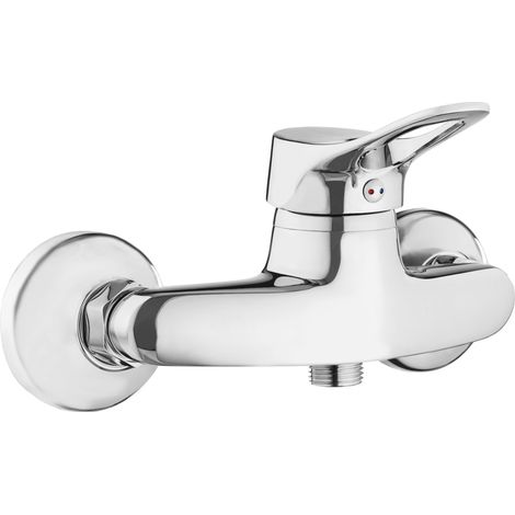 Deante  Robinet de Douche Murale - Moderne - Chromé - Qualité Supérieure - Mélangeur Intégré