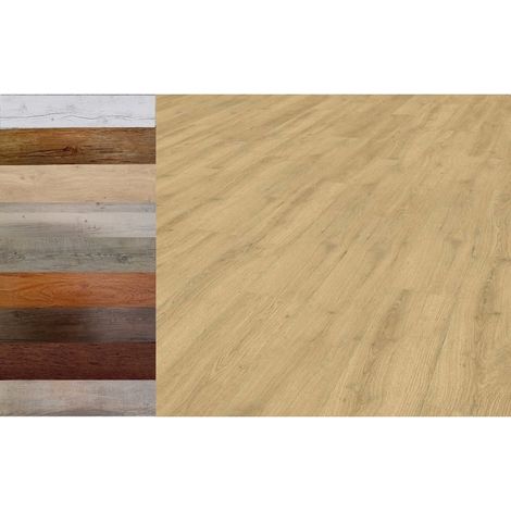 MadeInNature, Dalles PVC, Lames Auto-Adhésives, Grand Choix de Coloris et de Dimensions - Sunny Light - 1,10 m².
