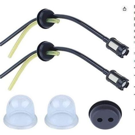 Kit de Réparation pour Tondeuse & Taille-Haies Lntyq 10 Pièces Couteau Brosse Filtre Essence (1/4)