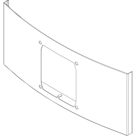 BOSCH Ersatzteil TTNR: 87186466840 Vorderwand unten (1/2)
