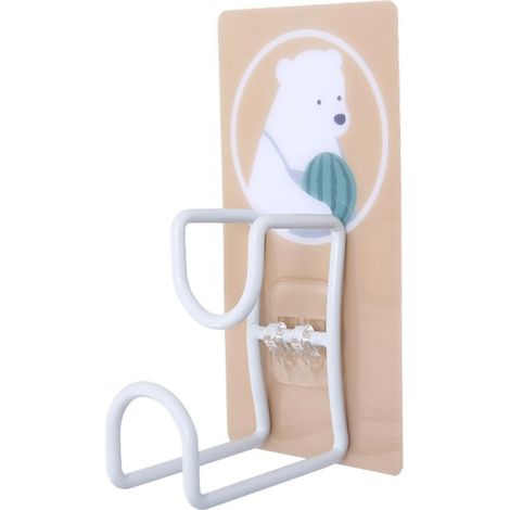 Support lavabo cartoon ours – H217 – étagère rangement – salle bain / maison – multifonction