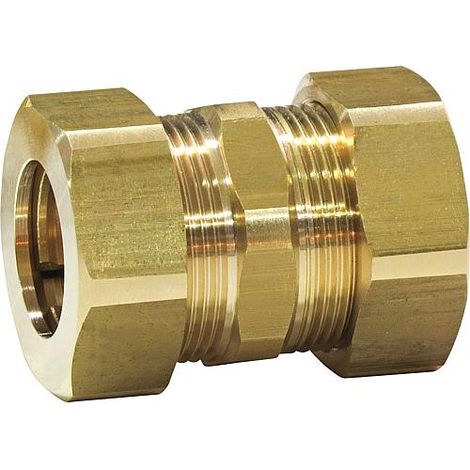 Quick Fix Pro - accouplement DN16 x DN16 - laiton pour flexible ondulé (1/4)