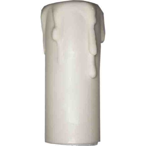 Vela Corta para Portalámparas E14 Blanco Solera 853