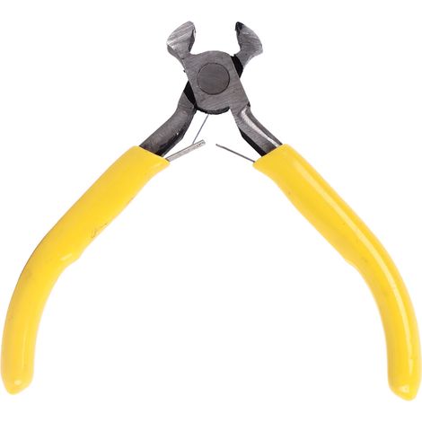 5-Zoll (12,7 cm) Bundzange für E-Gitarren, Reparaturwerkzeug für Bassbünde mit Stahlkopf für Saiteninstrumente - AquaForge (1/5)