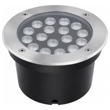 Spot LED Extérieur Encastrable IP67 24V Sol 18W 45° - Blanc Neutre - SILUMEN