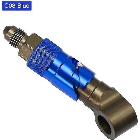 Alconstar - Kit adaptateur de raccord rapide pour durite de frein moto AN-3 en aluminium (compatible Honda et Yamaha) - C03 (1/5)