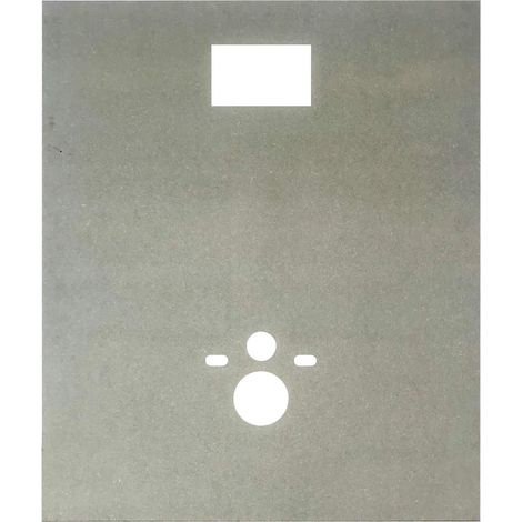 MDF Platte Hänge WC Vorwandplatte 1,2m x 1m x 15mm passend für Geberit-Elemente MDF Platte Hänge WC Vorwandplatte 1,2m x 1m x 15mm passend für Geberit-Elemente (1/2)
