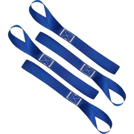 Correas de tensión, nailon resistente, compatibilidad con carga versátil, color azul - 4 unidades (1/2)