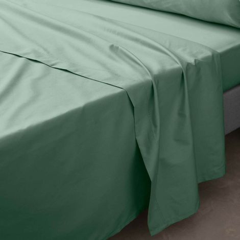 Drap Plat "Percaline" 240x300cm Tilleul (1/5)