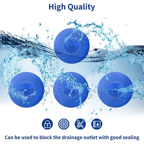 Lot de 5 bouchons de rechange pour piscine hors sol, pour crépine de pompe de piscine enterrée. (1/5)