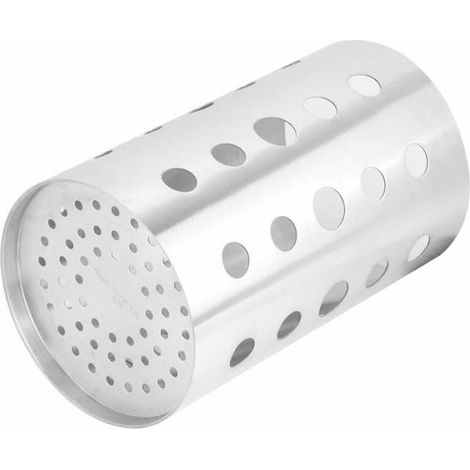 Égouttoir Cylindre - 1 pièce, Acier Inoxydable - Panier couvert cuisine - Porte baguettes - Va au lave vaisselle Lumiryn (1/5)