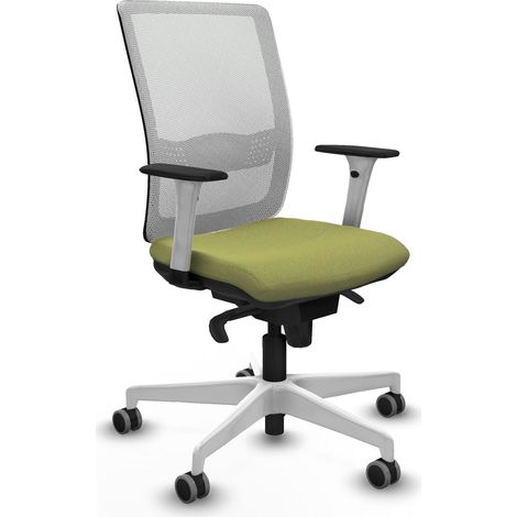 Silla piqueras y crespo Haches blanco respaldo ajustable (1/2)