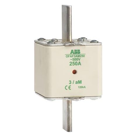 Fusible Couteau 315A AM Taille 3 500V 1SCA022697R9940 ABB 922274