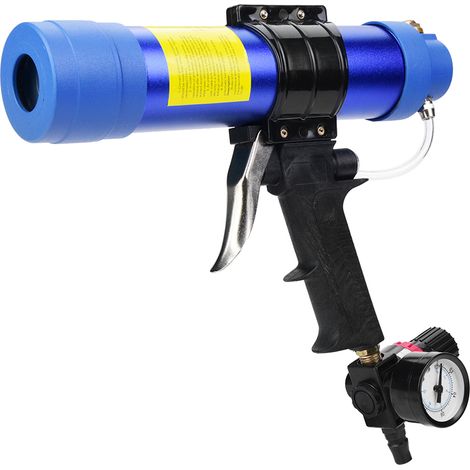 Pistolet à air comprimé réglable pour colle à verre et mastic, cartouche de 310 ml (1/5)