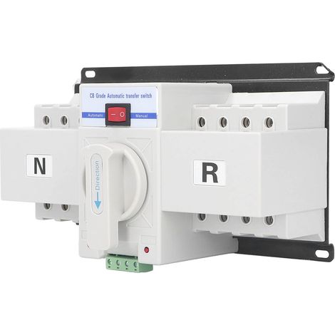 Automatischer 400V 63A Dualquellen-Umschalter mit Kurzschlussschutz für Haus und Gebäude. (1/5)