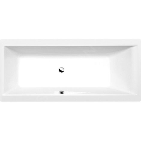 Baignoire rectangulaire CLEO 170x75x48cm, blanc (1/5)