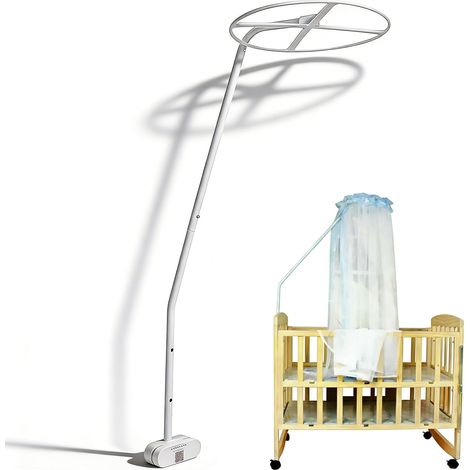 Support de moustiquaire, Support Ajustable par Clip léger et Durable, Accessoire de lit, pour moustiquaires de bébé, Hauteur réglable (1/5)