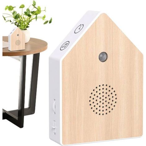 KLVGTIFS PU - Weißes Rauschen Gerät ABS 10,8 cm Tragbarer Bewegungsmelder Lautsprecher Naturgeräusche Meditation Spa Büro Hotel Reisen Schlaf (A) (1/5)