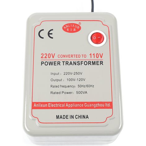 Convertisseur de Tension 220 V vers 110 V, Adaptateur Secteur 250 W, convertisseur de Tension abaisseur, Adaptateur de Voyage, Prise UE (1/5)