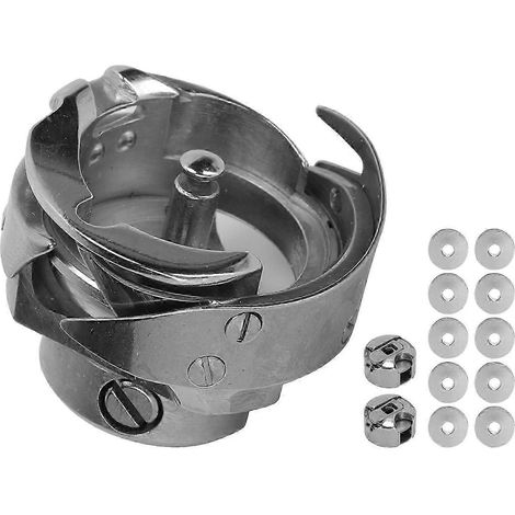 Bobine de machine à coudre en acier inoxydable, compatible avec les accessoires de couture industrielle électrique YEMAA WHBYV (1/4)