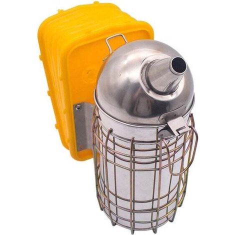 Lanceur De Fumée - En Acier Inoxydable - Pour Apiculture - Kit De Contrôle Des Abeilles - 1 Pièce (1/4)