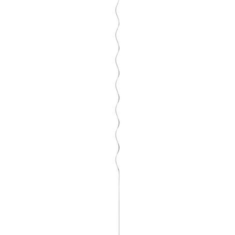 Supports de plantes en spirale 20 pcs Acier galvanisé 170 cm