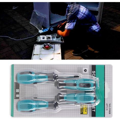 4-teiliges Y-Schraubendreher-Set mit Präzisions-Multitool und Magneten (1/5)