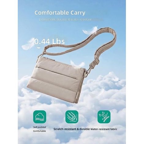 sac matelassé voyage lassé léger 2026, imperméable à poches multiples idéal pour les voyages et traj (1/5)